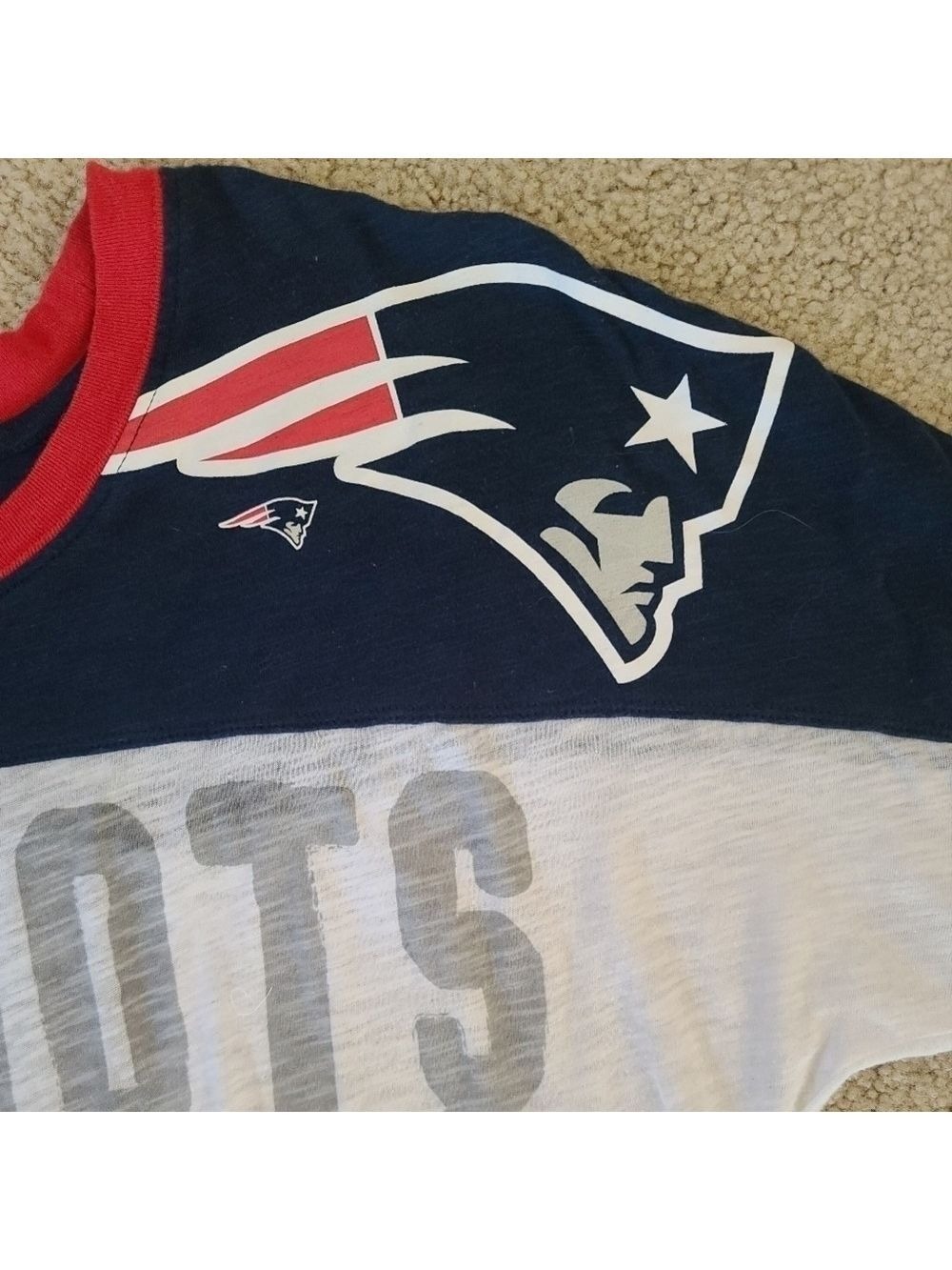 New England Patriots Burn Out Jersey - Picture 4 of 9
